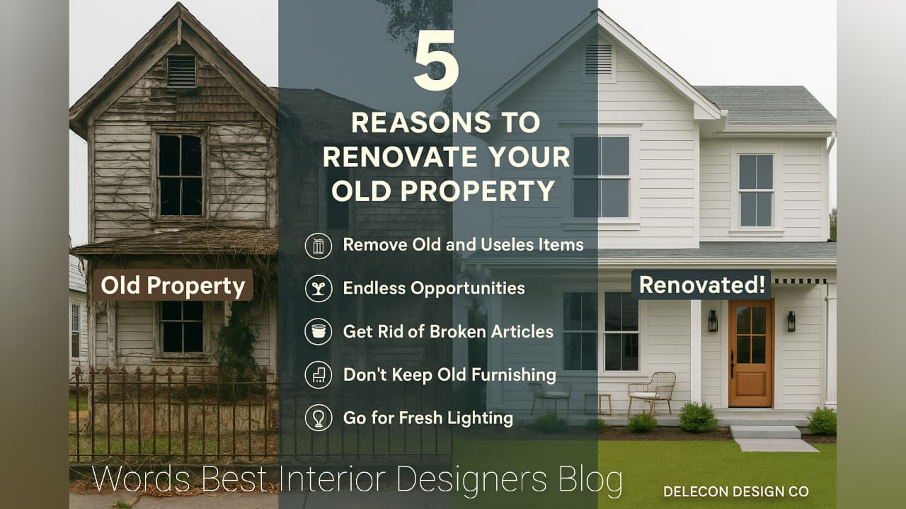 5 Reasons to Renovating Your Old Property
