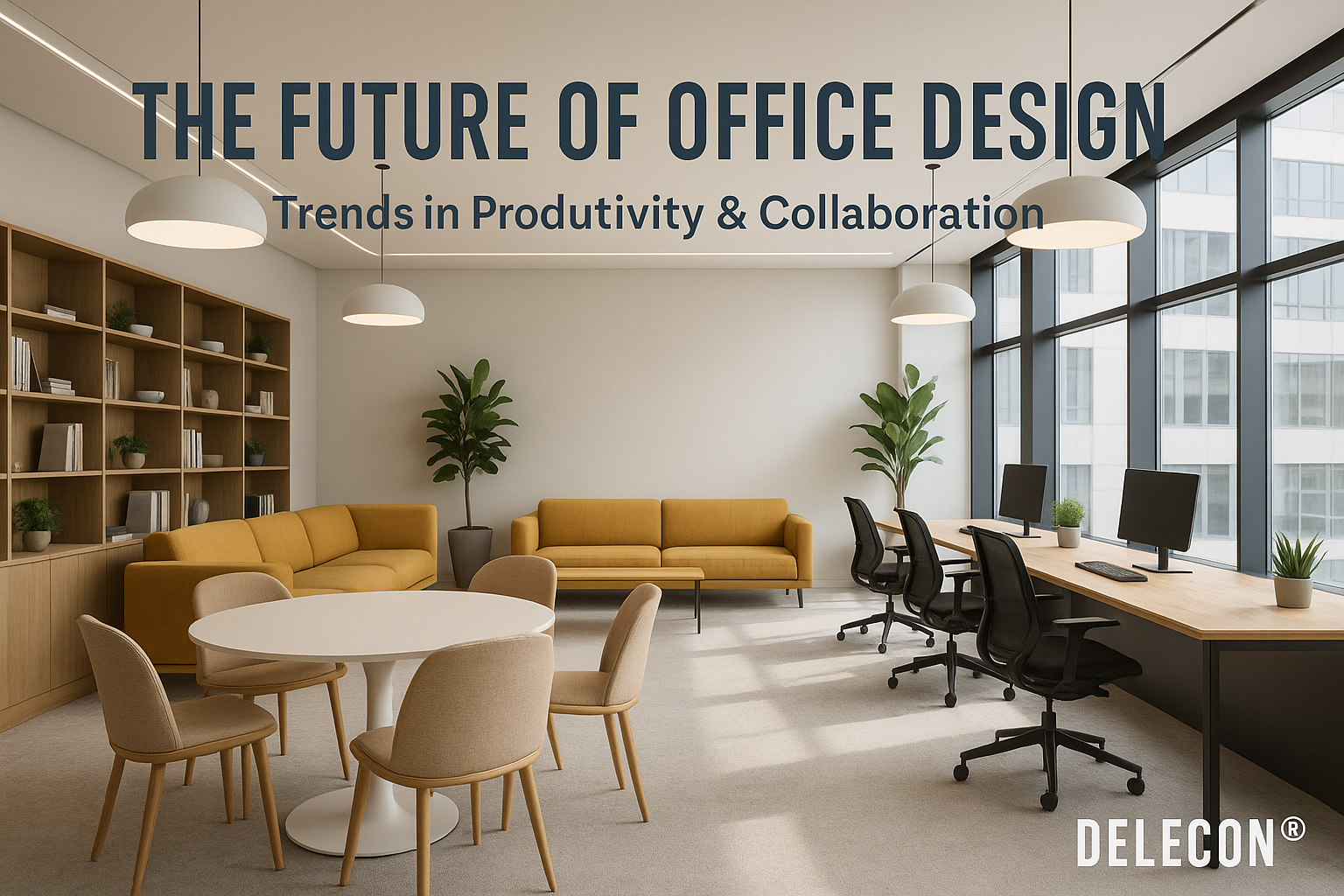 The Future of Office Design — Trends in Productivity & Collaboration