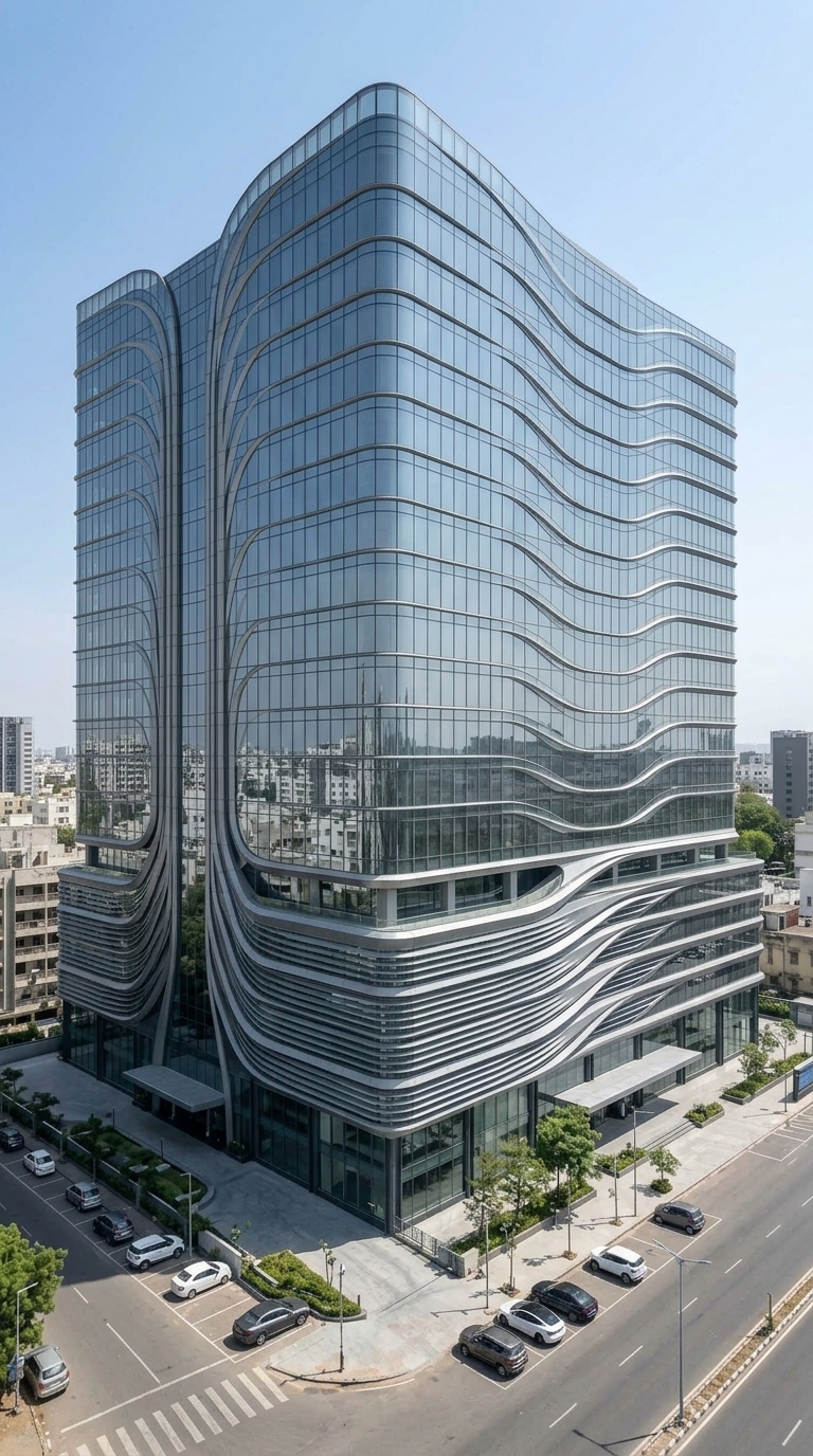 Variation Option 2 - Contemporary Facade