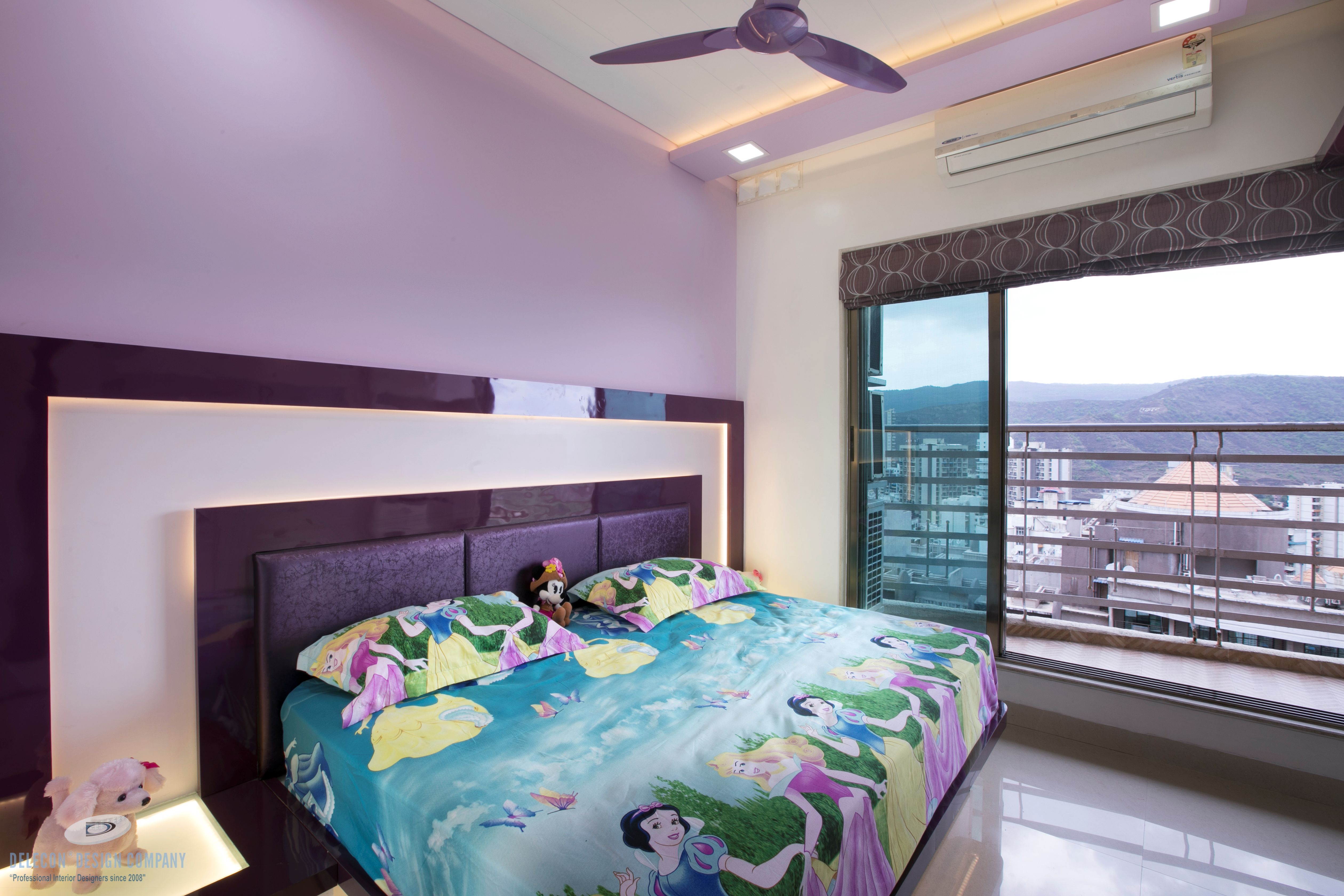 Daughter bedroom interior design at Sai Paradise, Kharghar