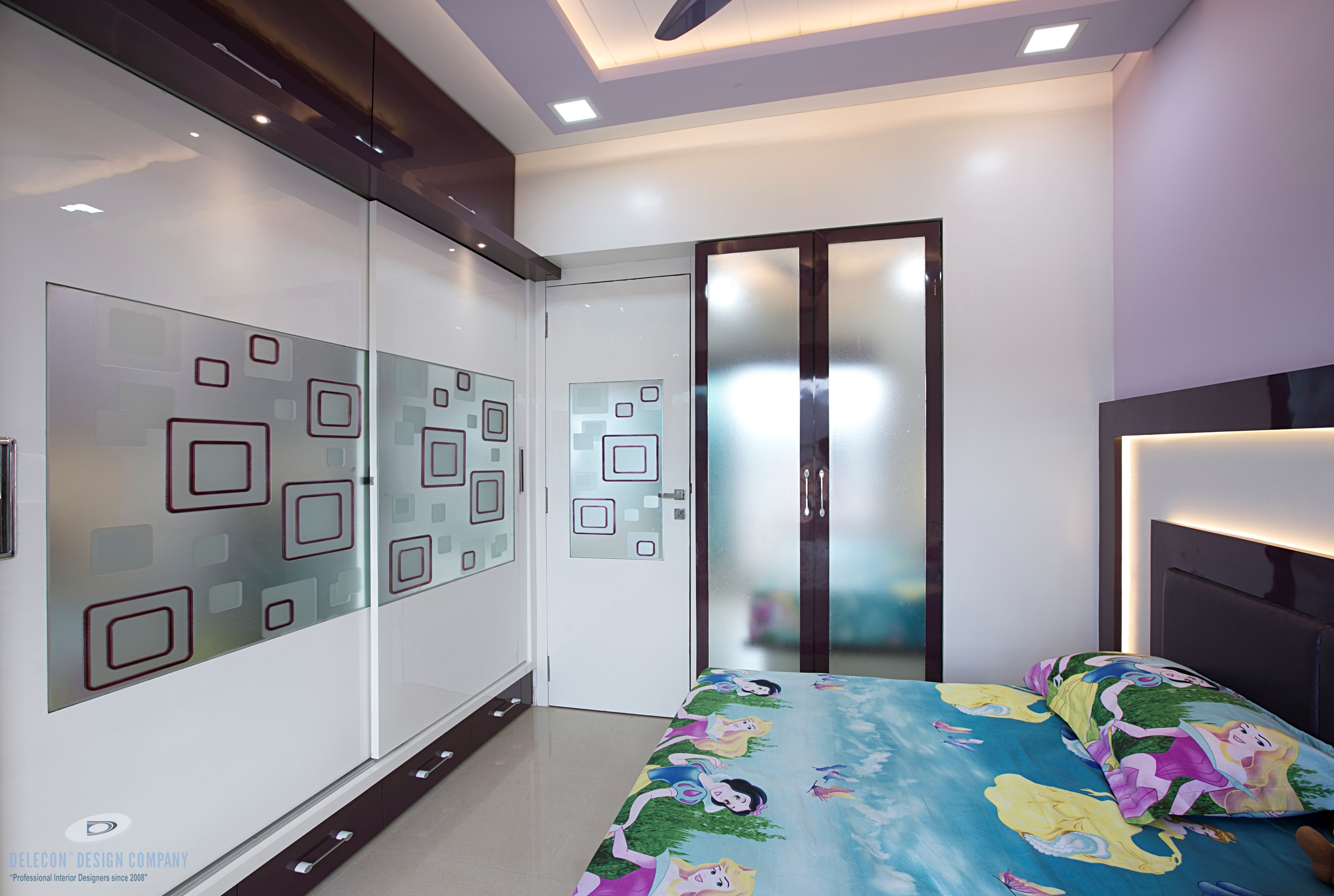 Functional storage design for daughter bedroom in Kharghar