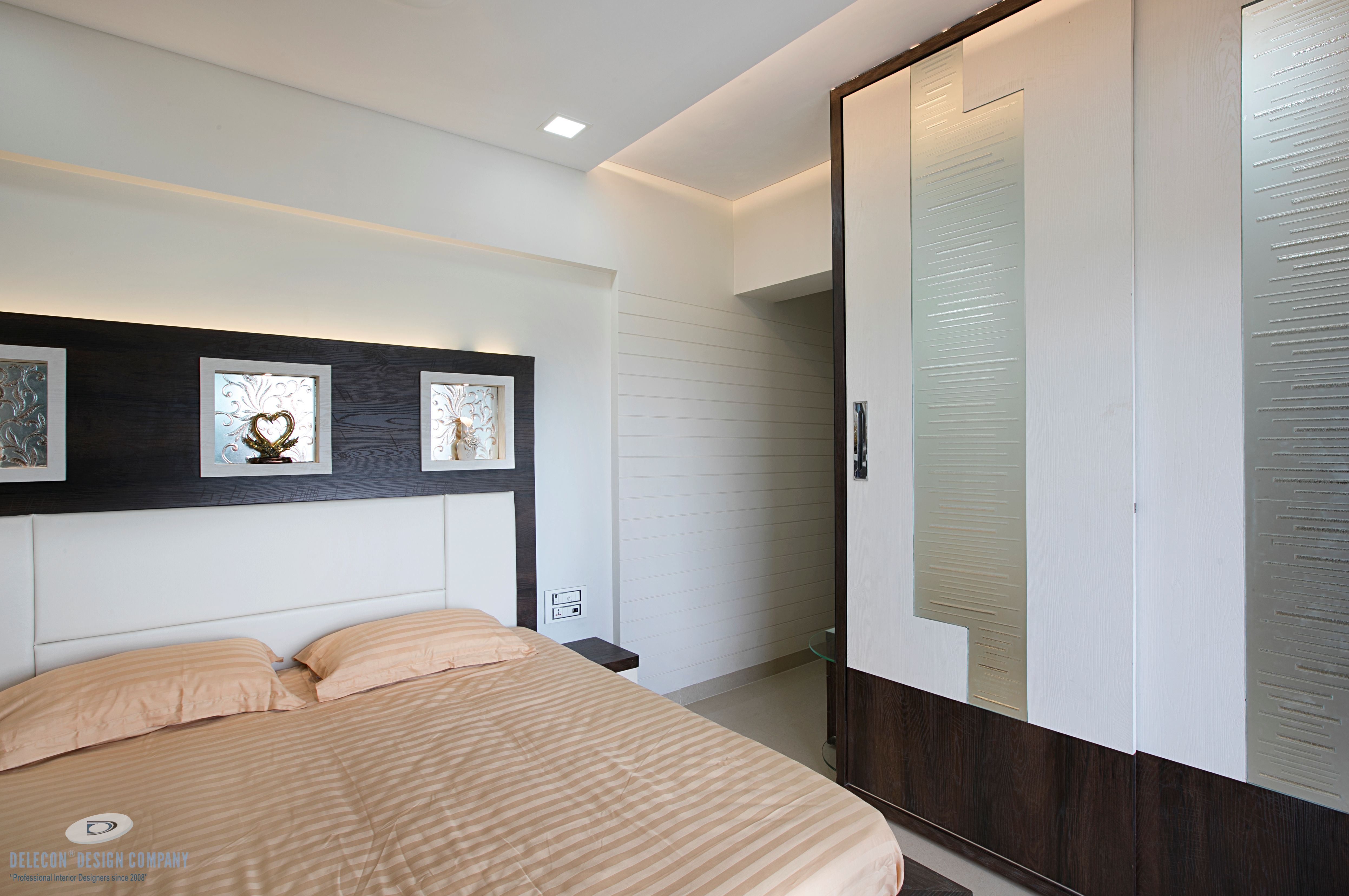 Guest bedroom interior design at Sai Paradise, Kharghar