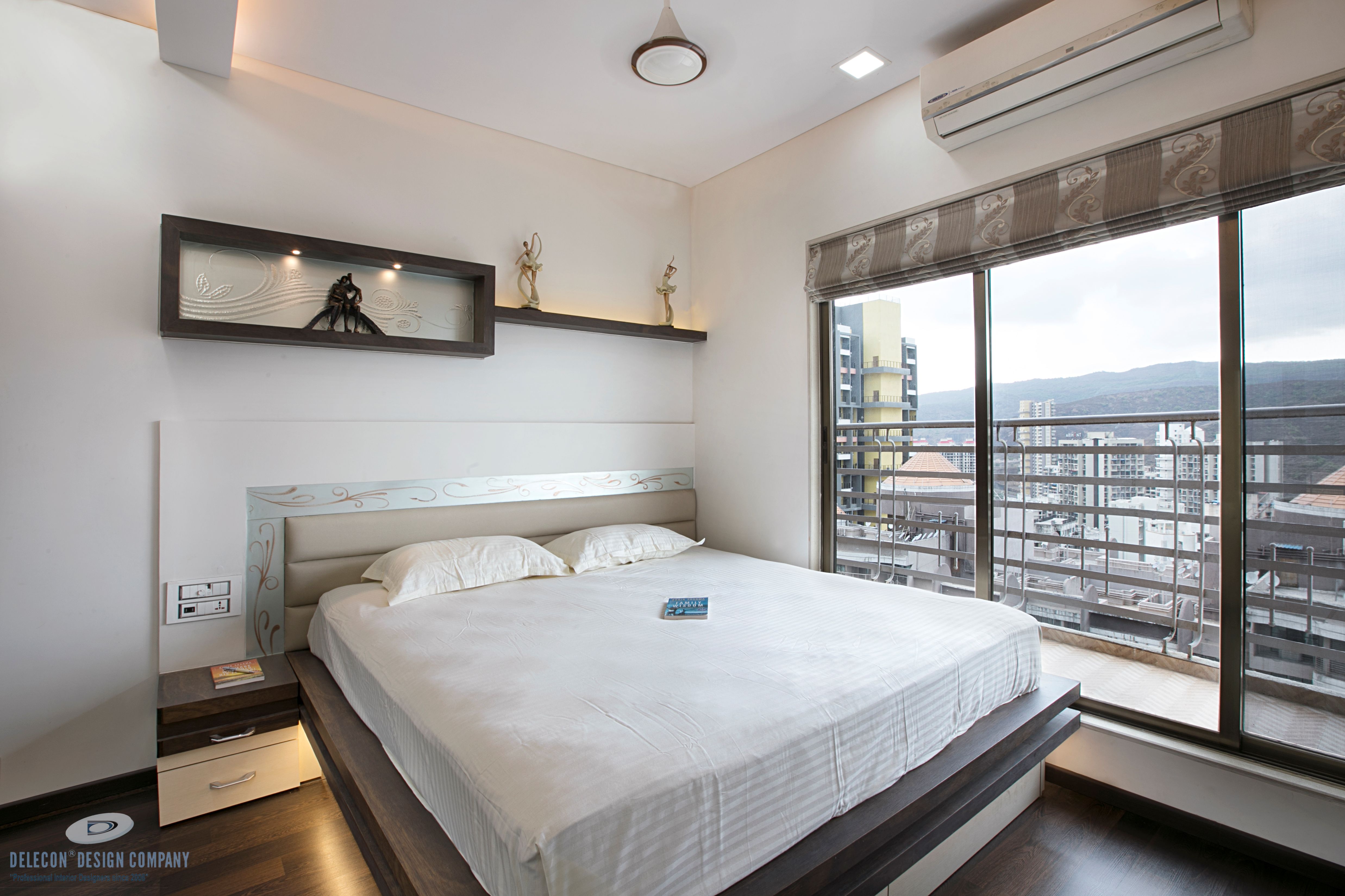 Master bedroom interior design at Sai Paradise, Kharghar