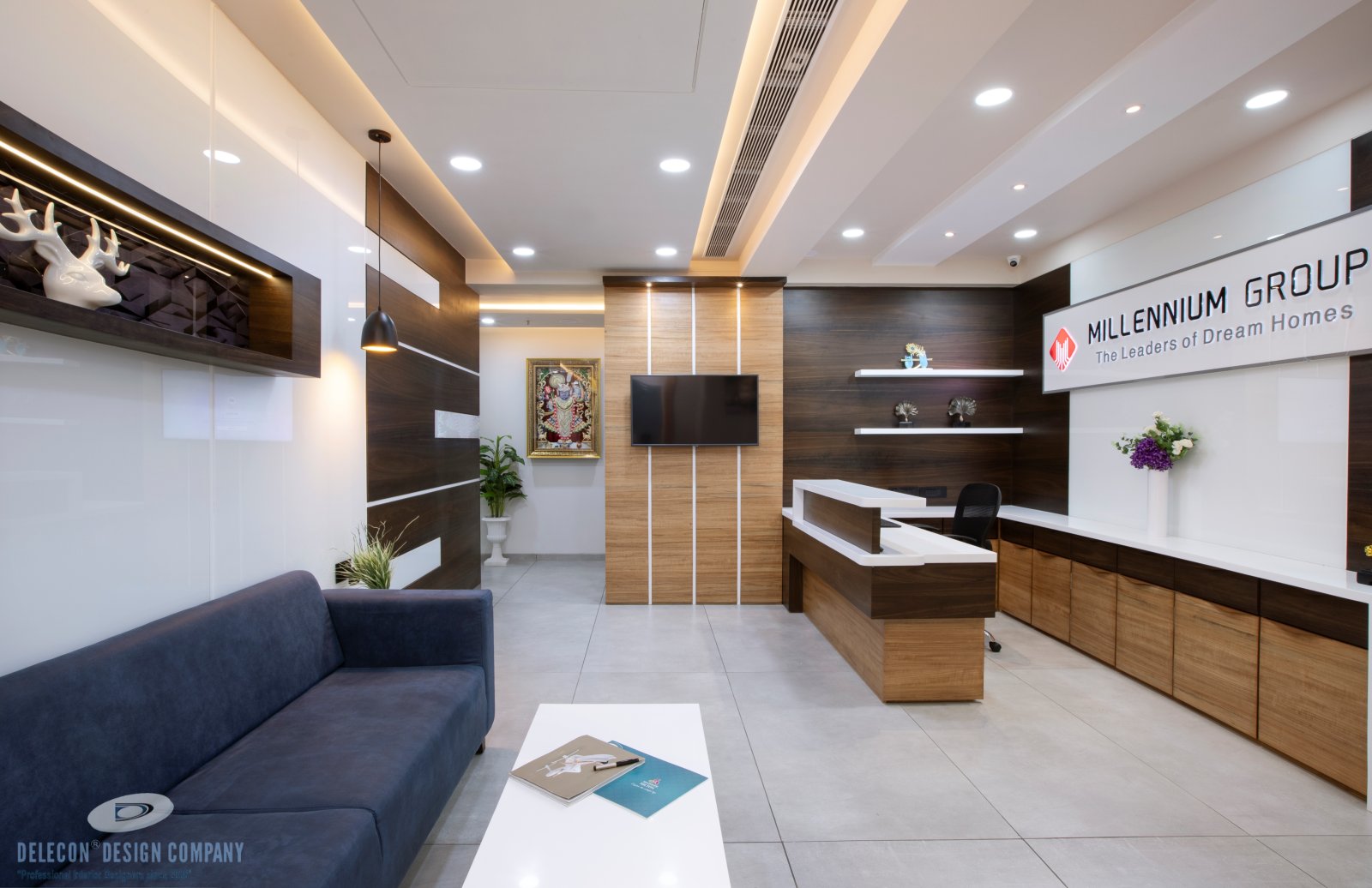 False ceiling design 03 by DELECON DESIGN CO.