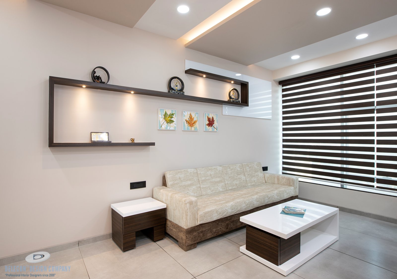 Director cabin wide angle view in Millennium Group office