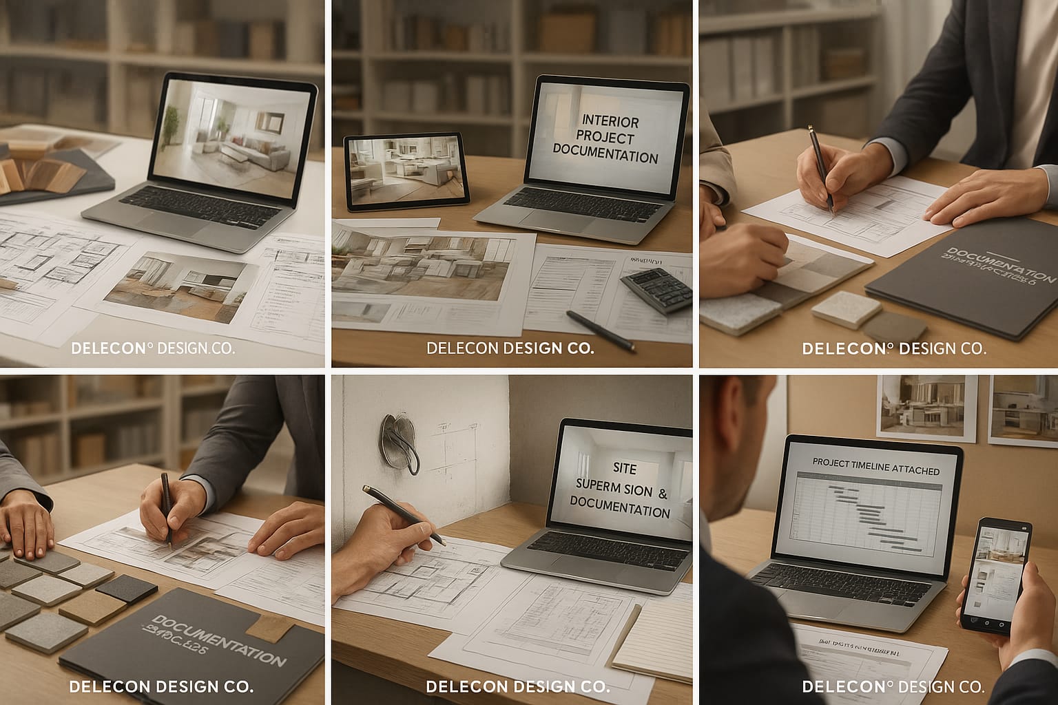 DELECON Design Co. documentation workflow slide 3